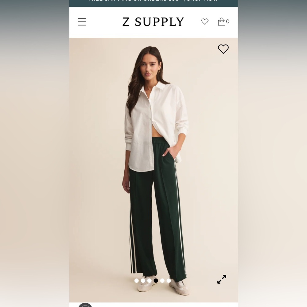 Z supply SAUNDER TRACK PANT